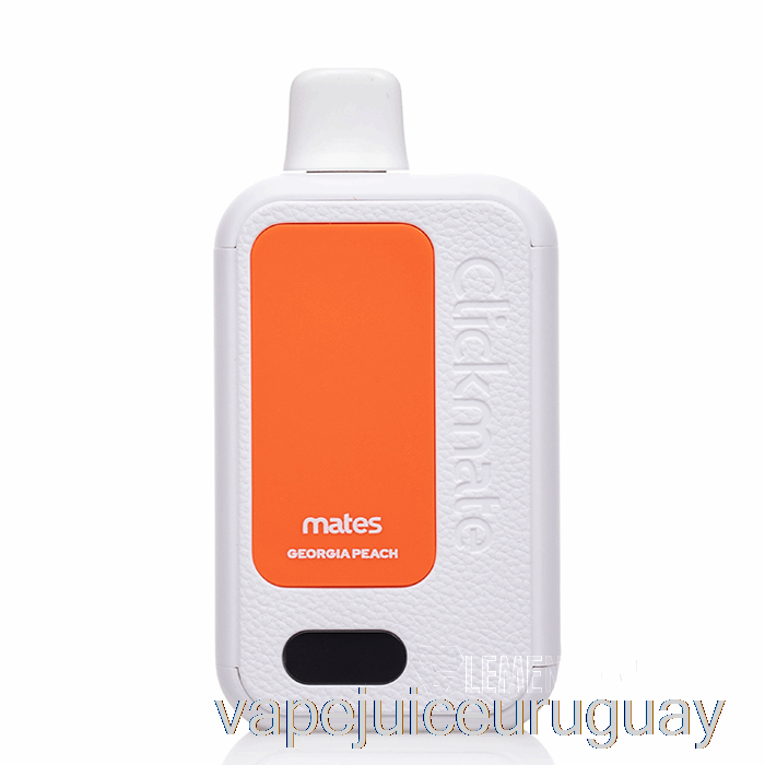 7 Daze Clickmate 15000 Kit Desechable Georgia Melocotón Vape Uruguay